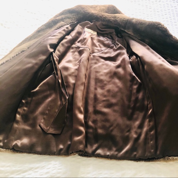 vintage faux fur teddy bear coat - Picture 15 of 15